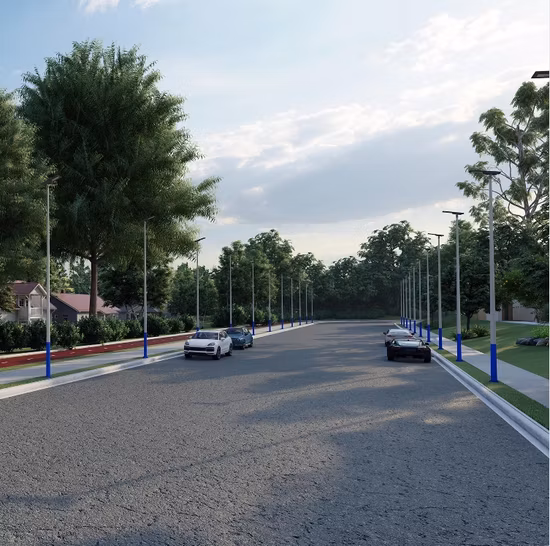 Luz solar de pared de calle con control remoto de estadio ABS resistente al agua IP67 de alto lumen 30W 60W 150W 300W 400W 600W 800W 1000W Luz de inundación solar LED para exteriores