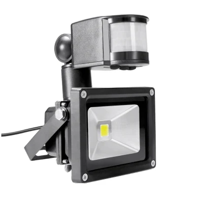 Ivanowa-Sensor de movimiento PIR, reflector LED de tiempo ajustable, foco de entrada de 12V y 24V, sistema solar impermeable, luz de inundación de seguridad para garaje